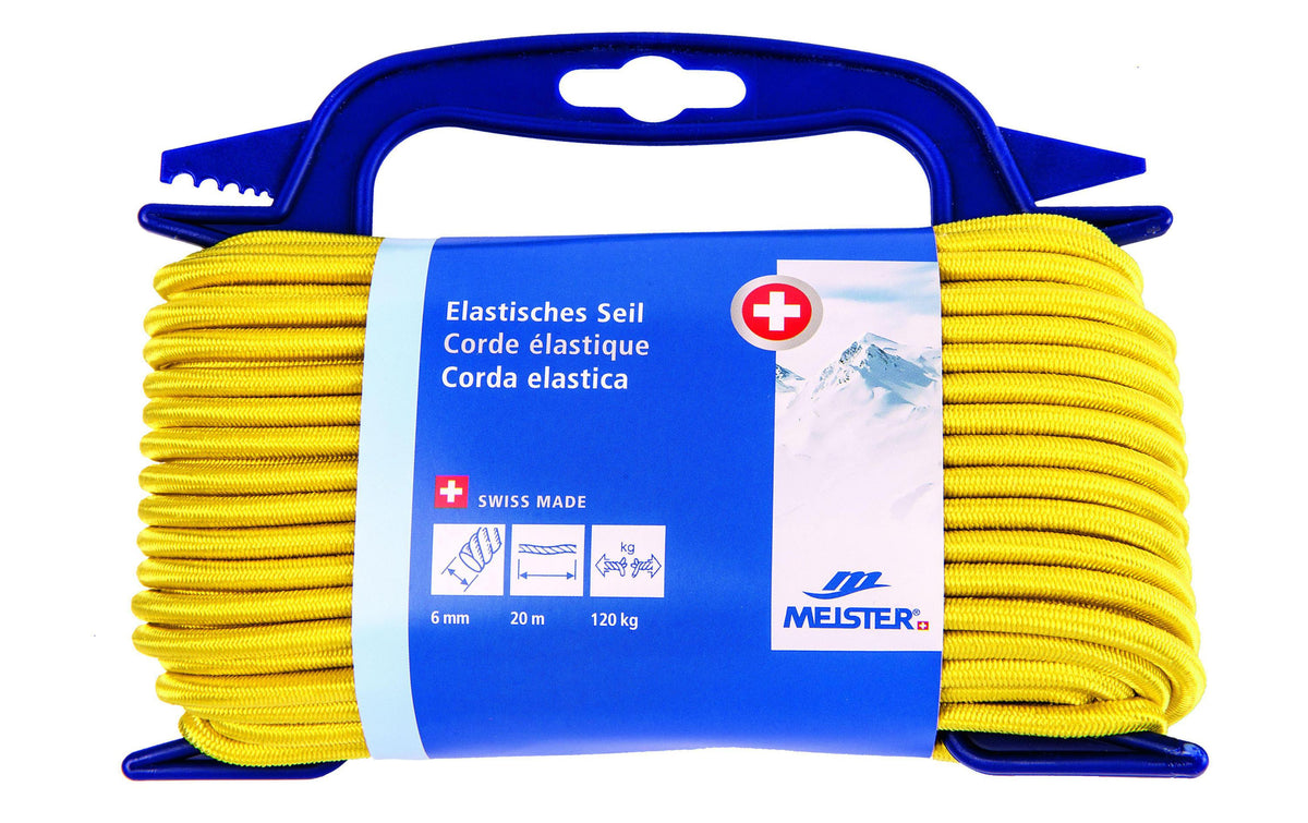 Meister ELAST. SEIL GELB-FLUO 6MM 20M
