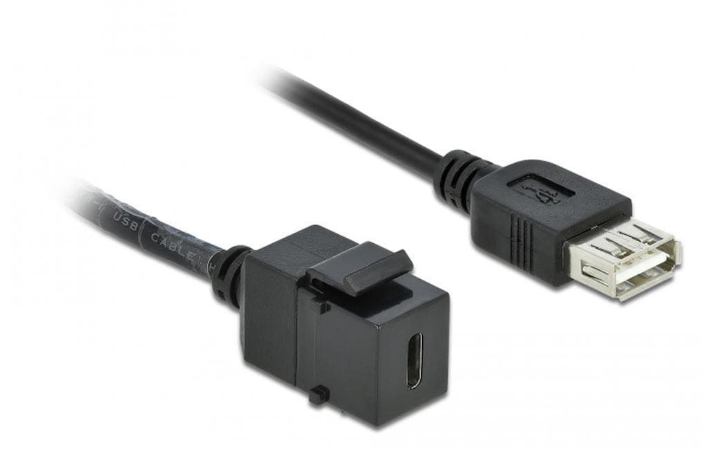 Delock Keystone Modul USB2.0 C-A Buchse