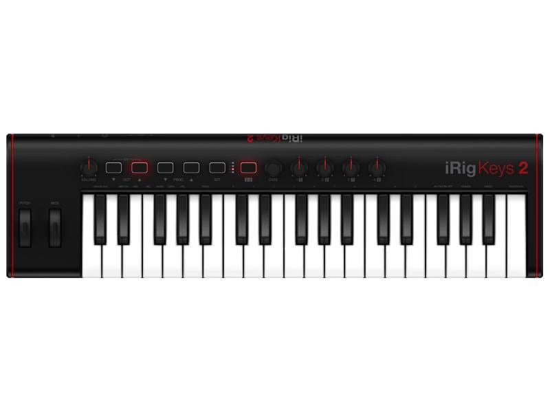 IK Multimedia | iRig Keys 2 | USB Midi Keyboard - iOS, Android, Mac & PC