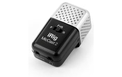 IK Multimedia | iRig Mic Cast 2 | Kompaktes Mikrofon für iOS & Android