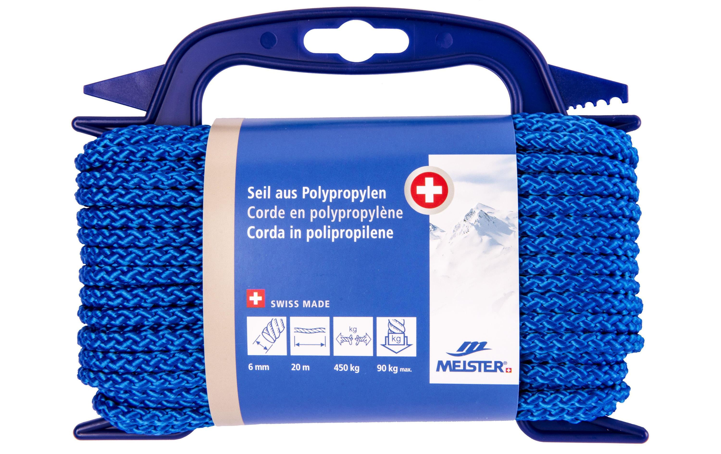 Meister, Polypropylenseil Ø 6 mm, 20 m, 450