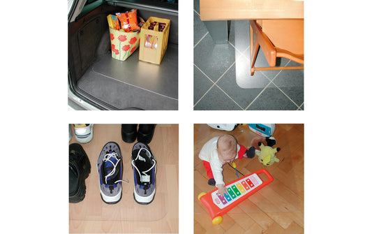 Siltex | Floorsafe Bodenschutzmatten für alle Böden | 60 x 80 cm, PET