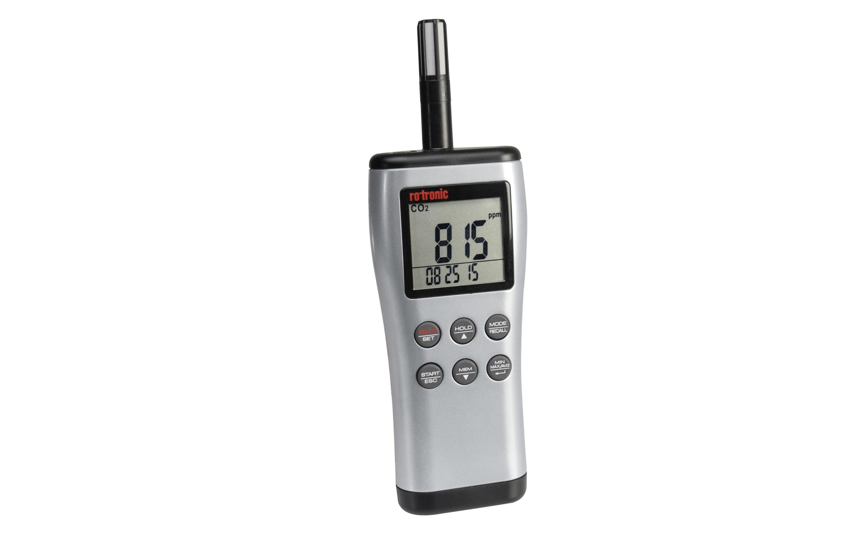 CO2-Handmessgerät, CO2, Feuchte, Temperatur