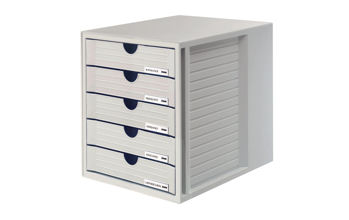 HAN, Schubladenbox SYSTEMBOX A4 Grau
