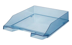 HAN, Ablagekorb KLASSIK A4 Blau/Transparent