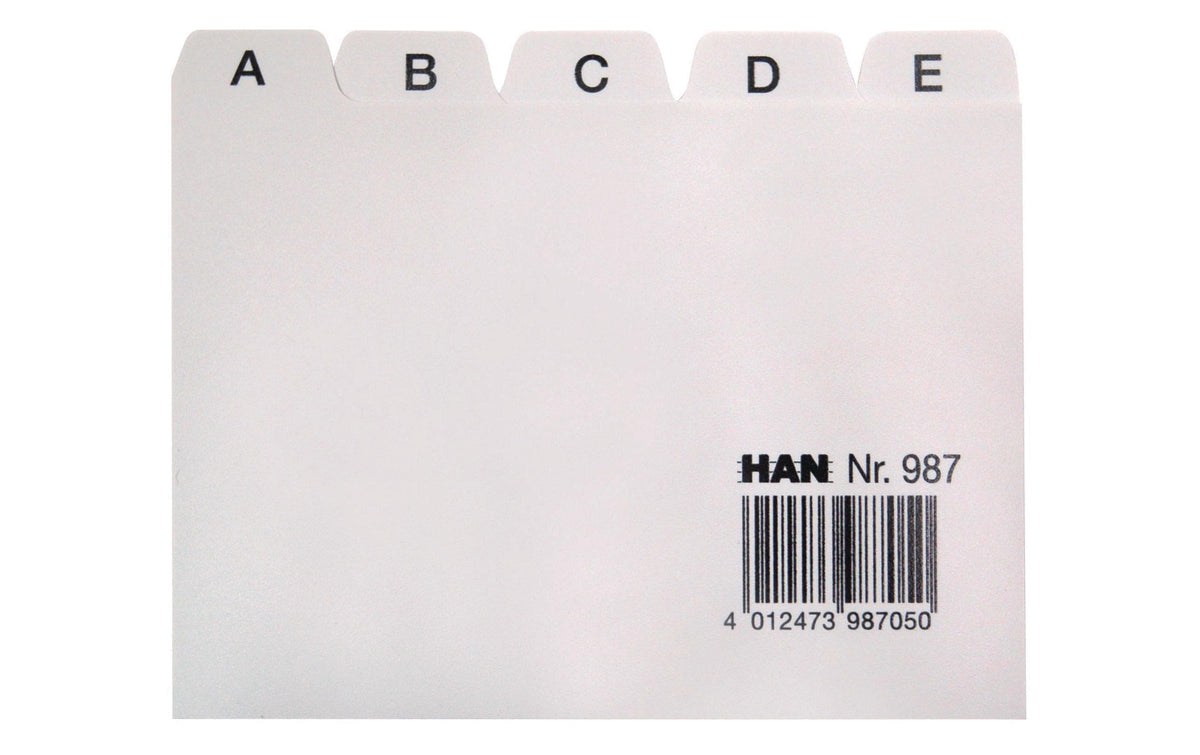 HAN Register A-Z, A7 quer