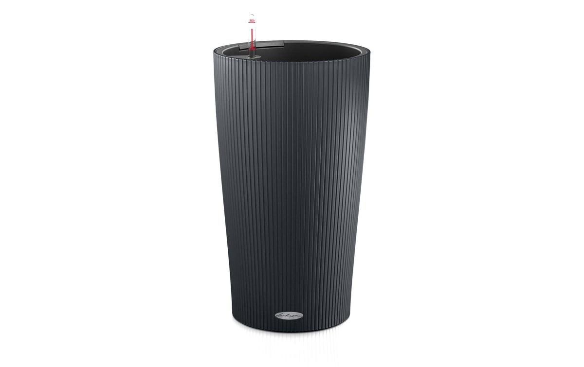 Lechuza, Pflanzentopf Cilindro 32 Dunkelgra