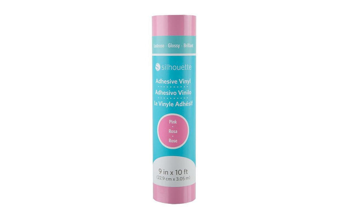 Silhouette, Vinylfolie Glossy 22.9 cm Rosa