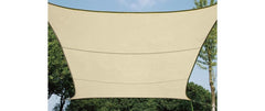 Perel Sonnensegel - Quadrat, 5x5 m,