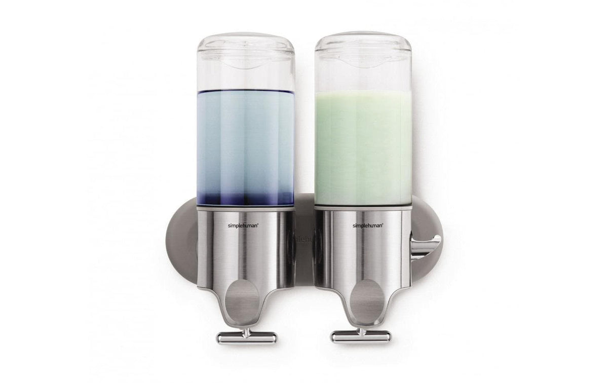 Simplehuman Doppelspender mit Wandhalterung