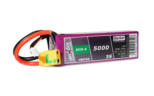 TF ECO-X LiPo-Akku 11.1V 5000mAh 3S 20C