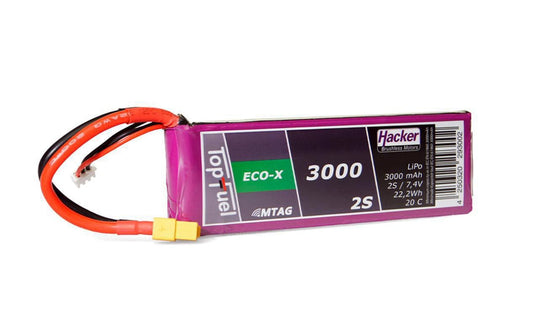 TF ECO-X LiPo-Akku 7.4V 3000mAh 2S 20C