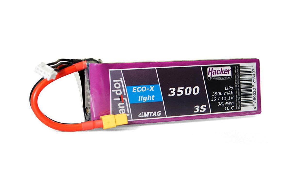 TF ECO-X LiPo-Akku 11.1V 3500mAh 3S 10C