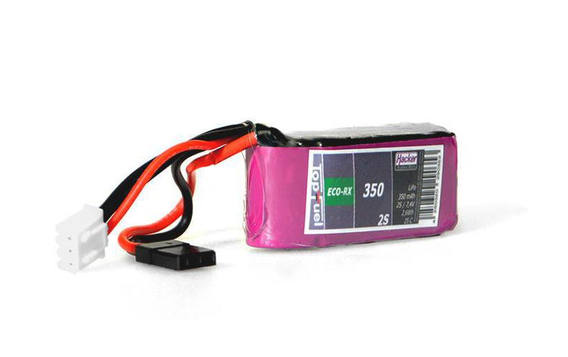 TF ECO-RX LiPo-Akku 7.4V 350mAh 2S RX 25C