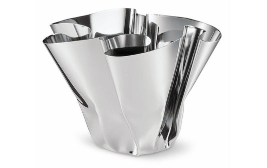 Philippi | Vase Margeaux | Edelstahl, hochglanzpoliert, 20cm