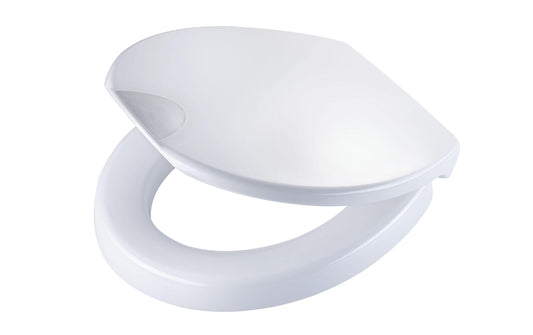 diaqua® | diaqua WC-Sitz Comfort, 5 cm erhöht, Weiss | aus Duroplast mit Absenkautomatik