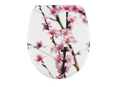 diaqua® | diaqua WC-Sitz NICE Sakura | Absenkautomatik, Metallbefestigung