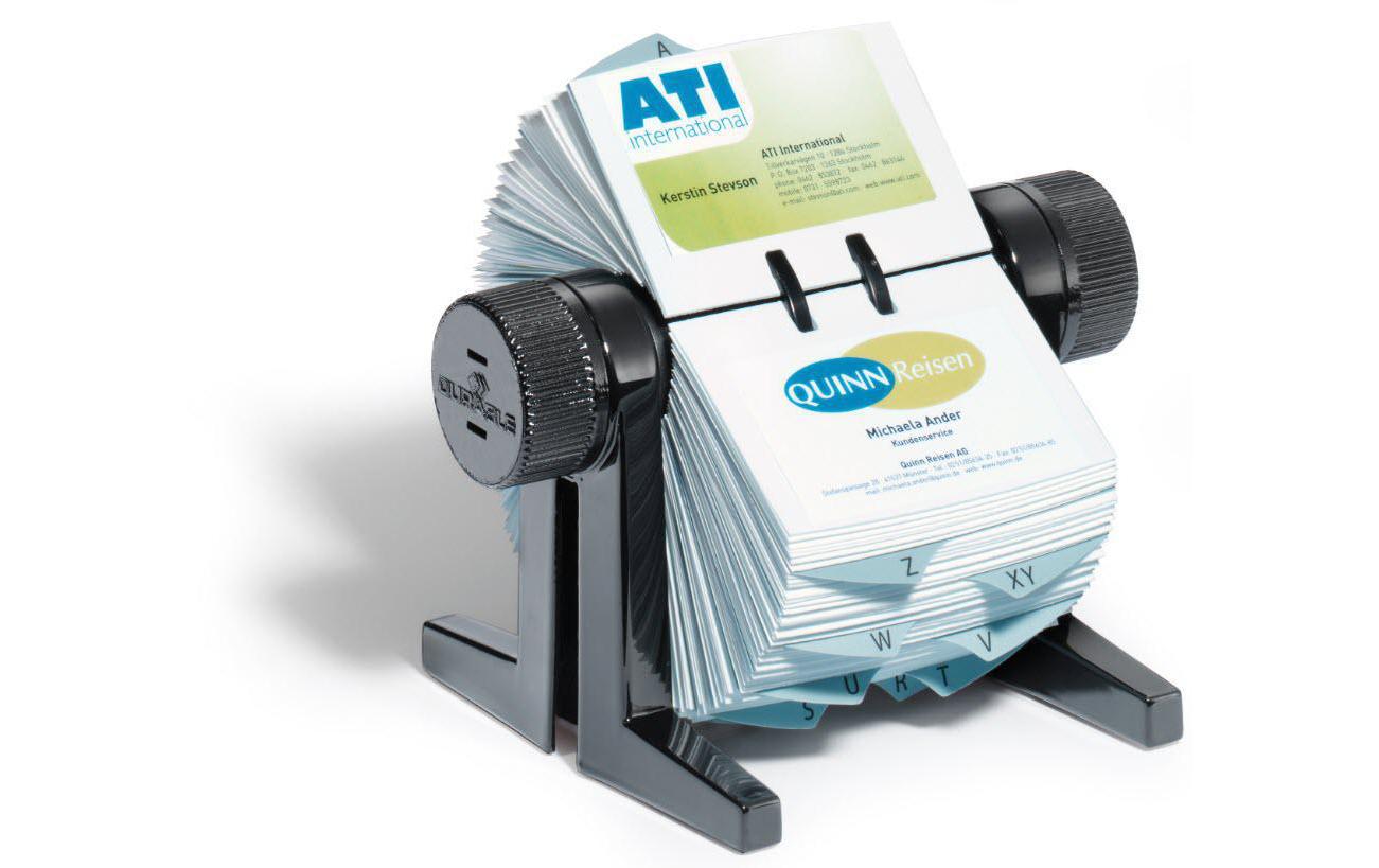 Durable Visitenkartenhalter Cubo