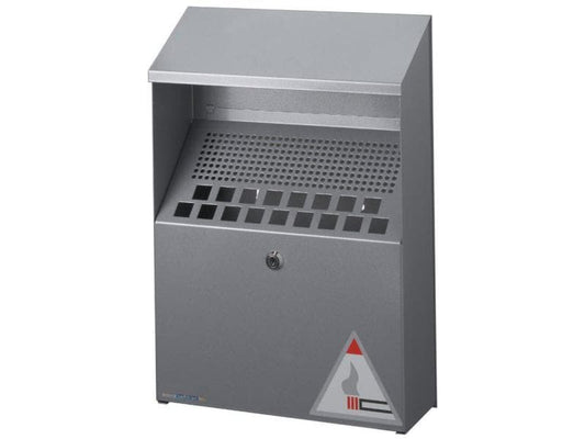 DURABLE | Wandascher 4 Liter silber | inklusive 2 Schlüssel