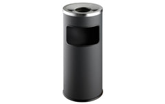 Durable Papierkorb Safe mit Ascher Anthraz.