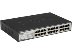 D-Link | DGS-1024D: 24Port Switch, 1Gbps | 1Gbps Switch, Auto Uplink, Green Ethernet