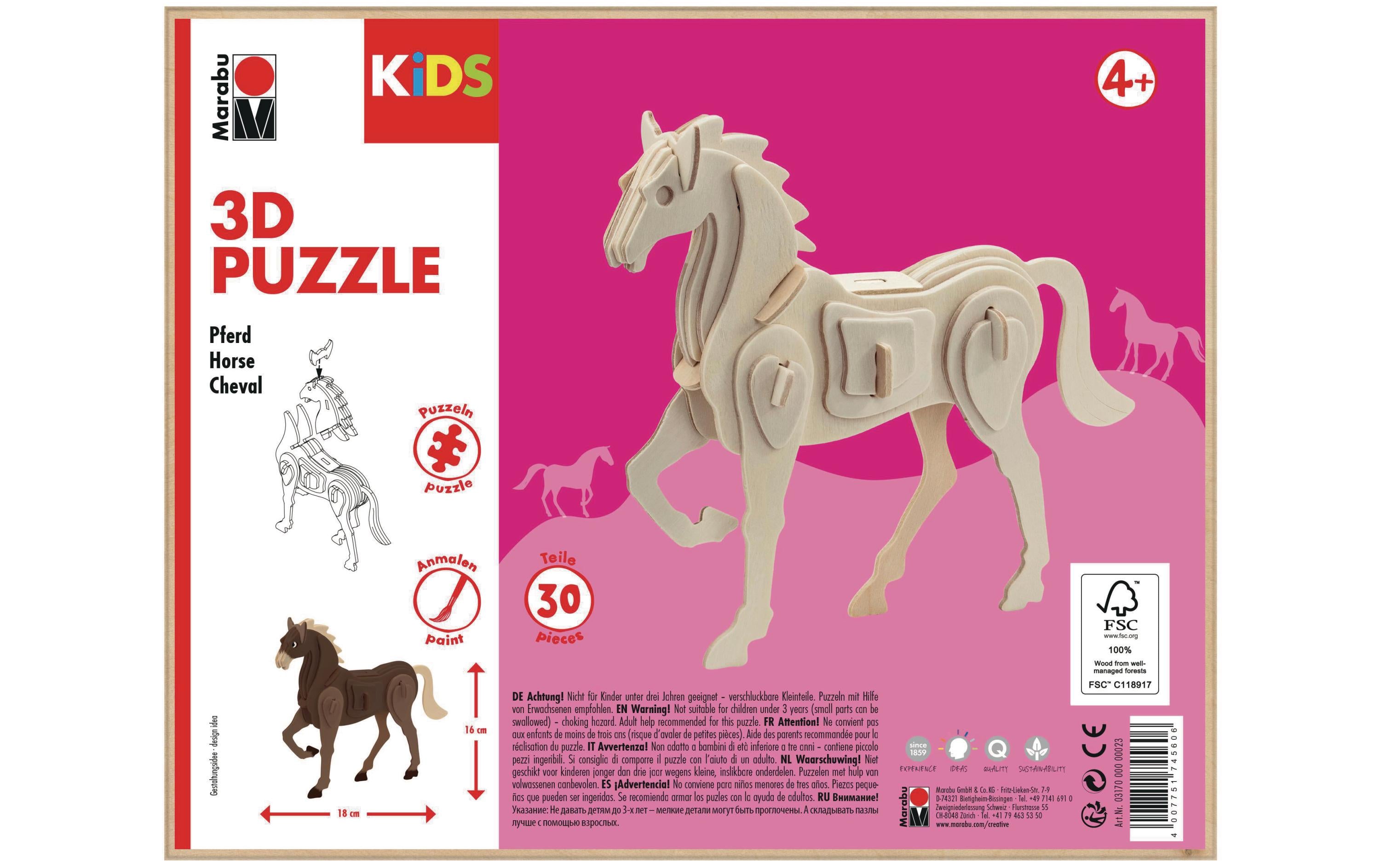 Marabu 3D-Puzzle/Bausatz