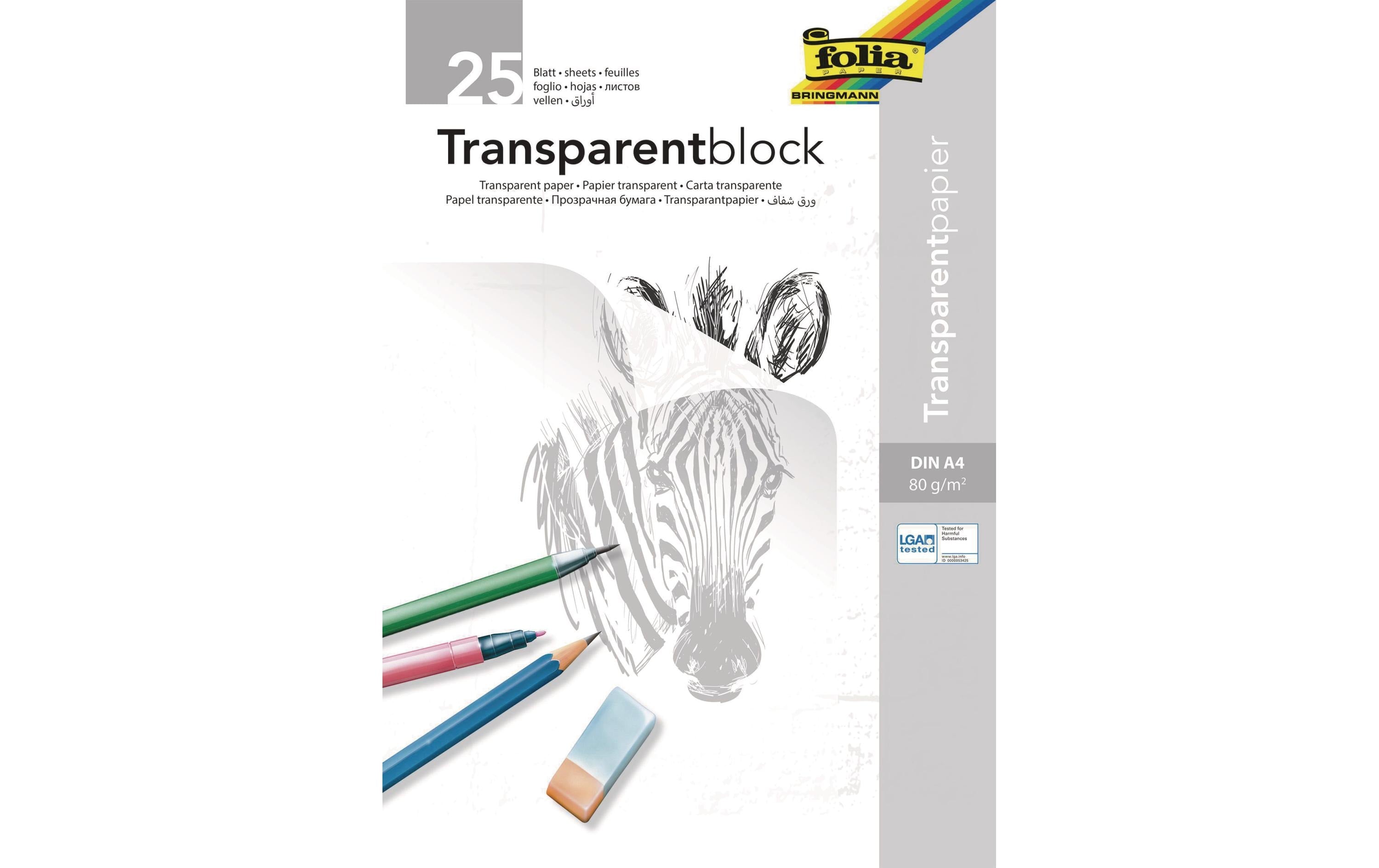 Folia Transparentpapier A4