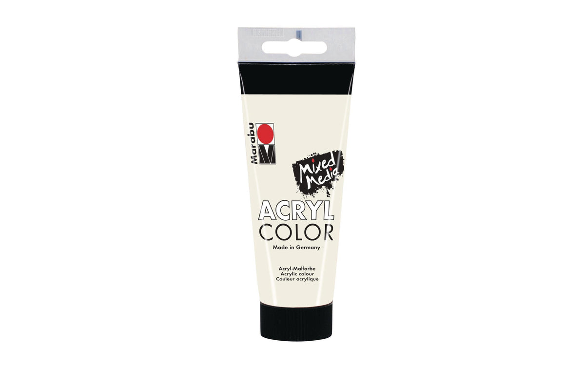 Marabu, Acrylfarbe Acryl Color 100 ml, Weis