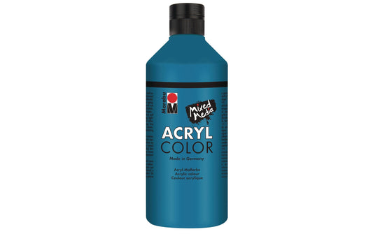 Marabu, Acrylfarbe Acryl Color 500 ml Cyan