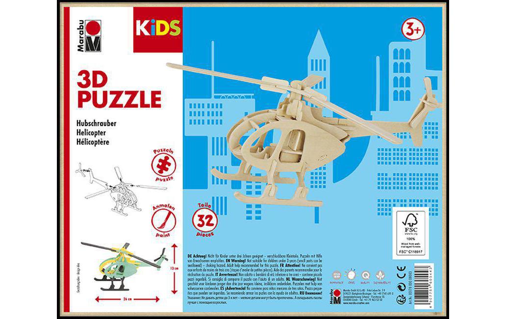 Marabu 3D-Puzzle/Bausatz