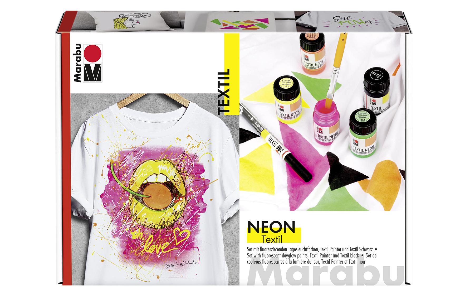 Marabu Textilfarbe Neon UV