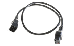 IECLock Netzkabel 3.0m schwarz