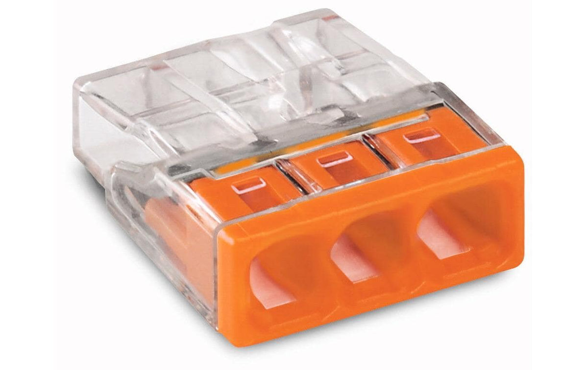 WAGO, Steckklemme Contact COMPACT 3-fach,