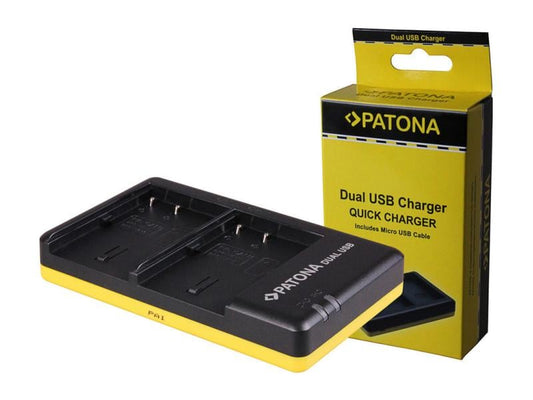 Patona | Dual Ladegerät Canon BP511 | für BP511