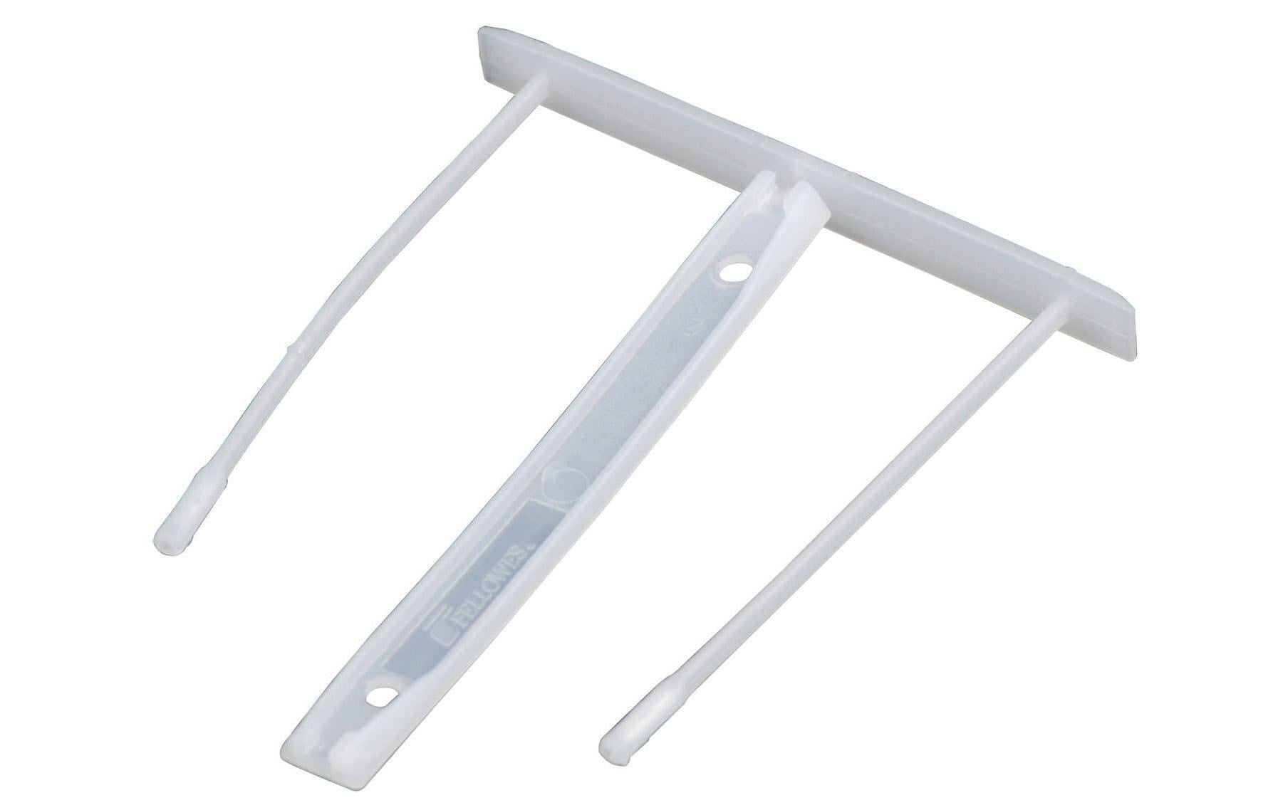 Fellowes Archivclips weiss