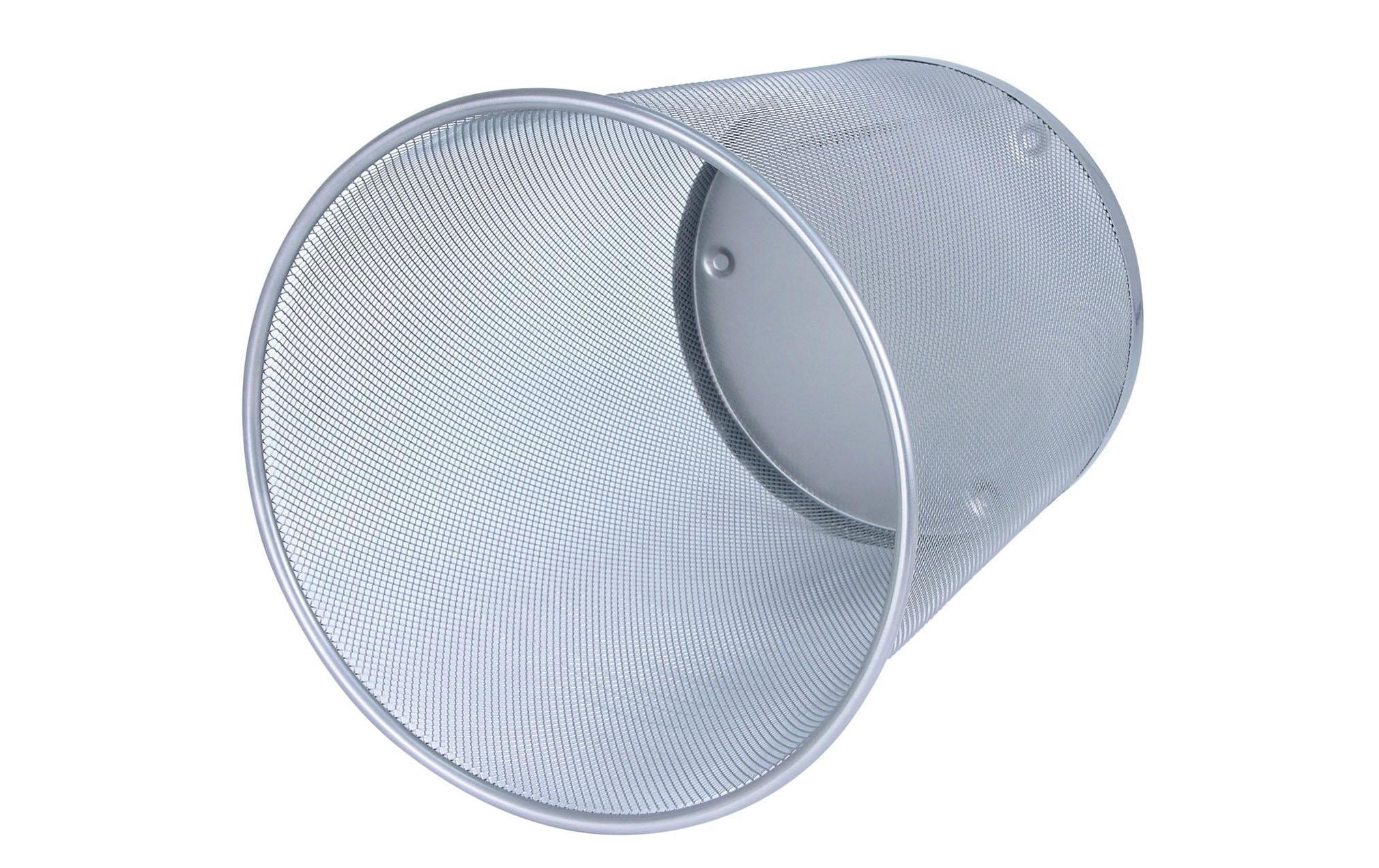 WEDO Papierkorb Office-Serie Silber