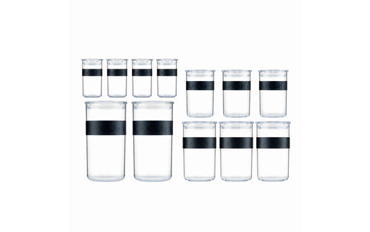 Bodum Presso Vorratsglas Set, Kunststoff
