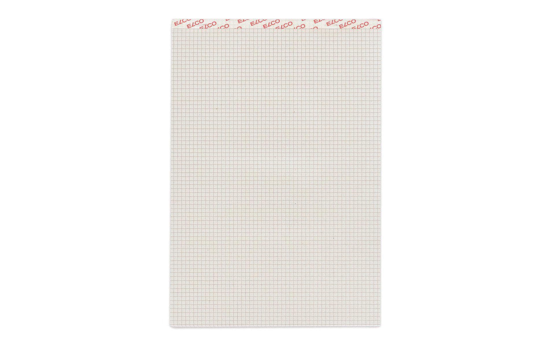 ELCO, Notizblock A4 Recycling 4mm Karriert
