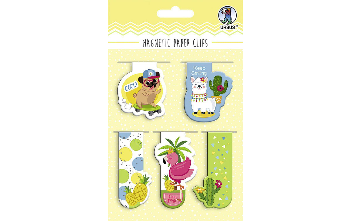 Ursus Haftmagnet Paper Clips Funky