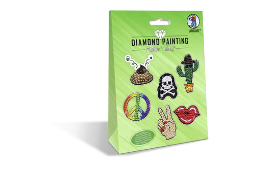 URSUS Diamond Painting Sticker Funny
