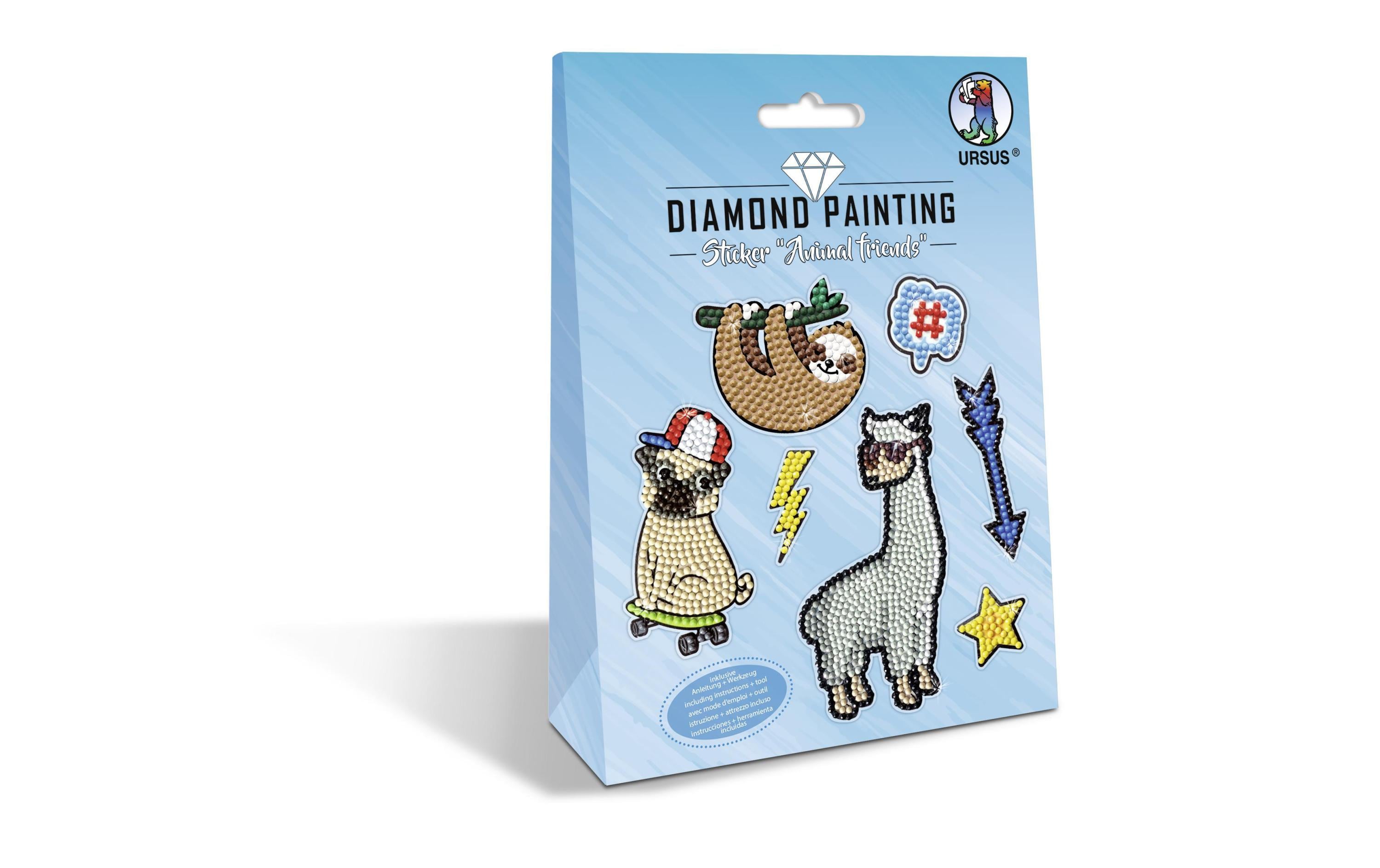 URSUS Diamond Painting Sticker Animal