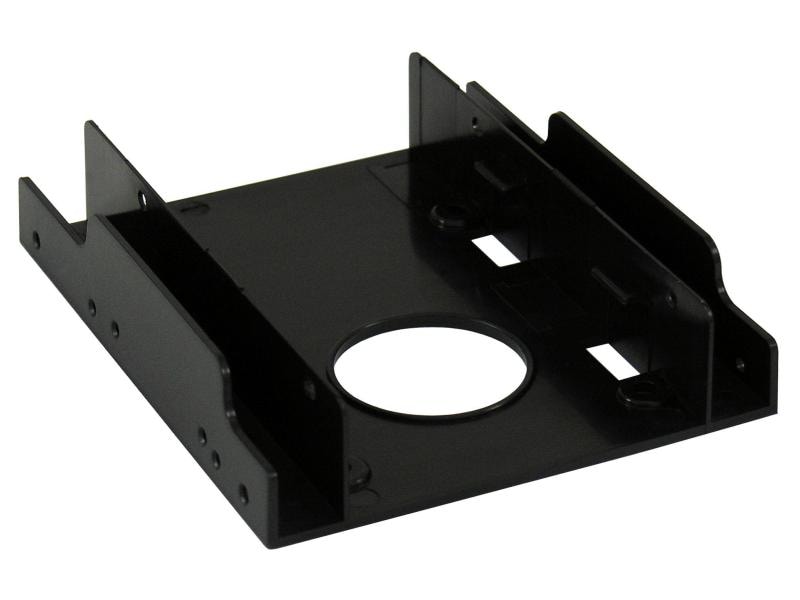LC-Power | HDD Bay Rafter 2x 2.5, in 3.5 | für alle 2.5 HDD/SSD