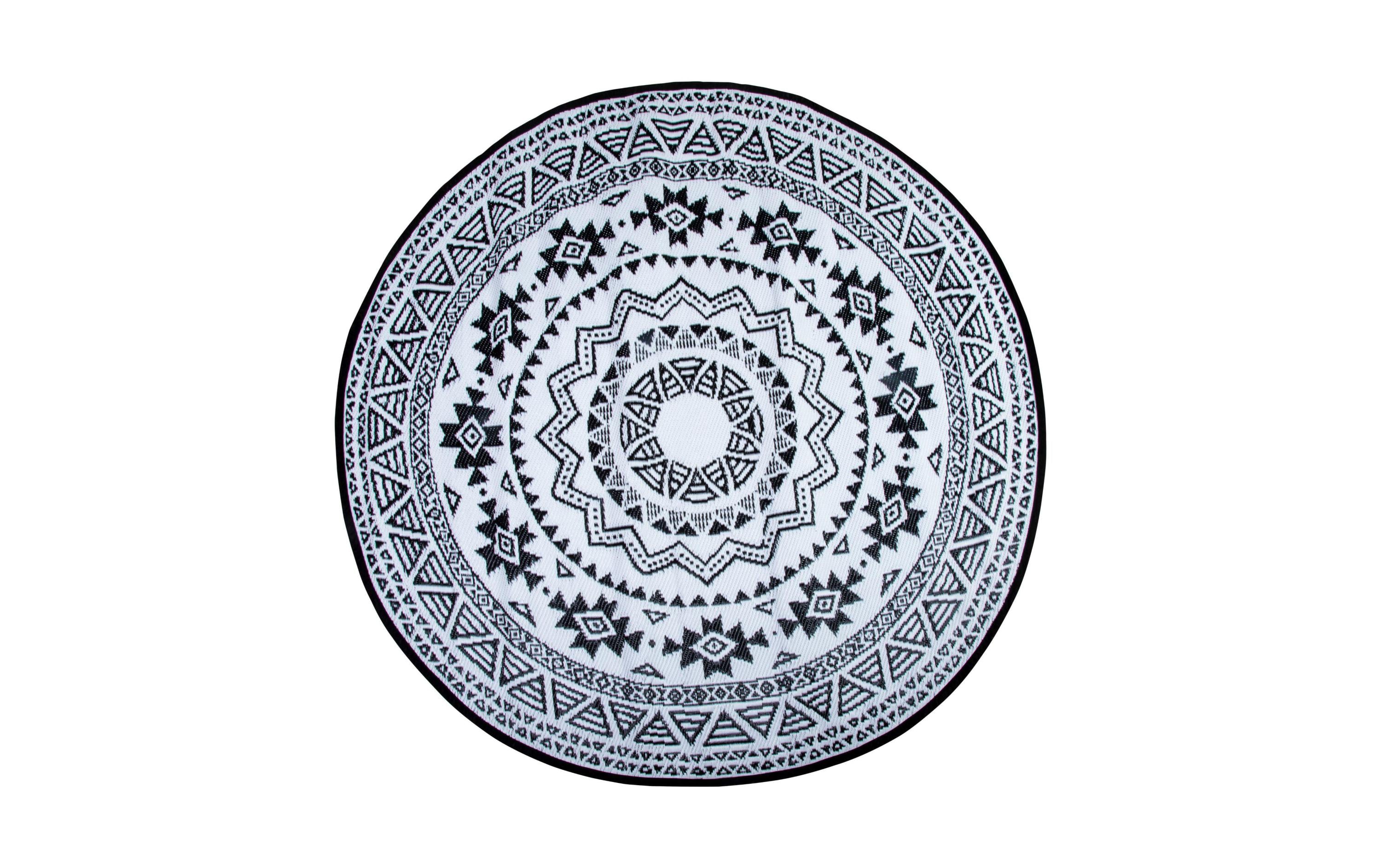 Esschert Design Outdoor Teppich, Rund