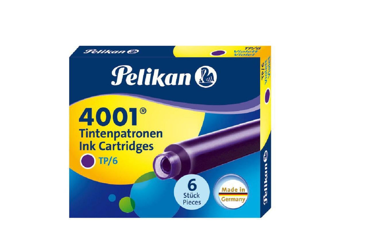 Pelikan, Tintenpatrone 4001 Violett, 6 Stüc