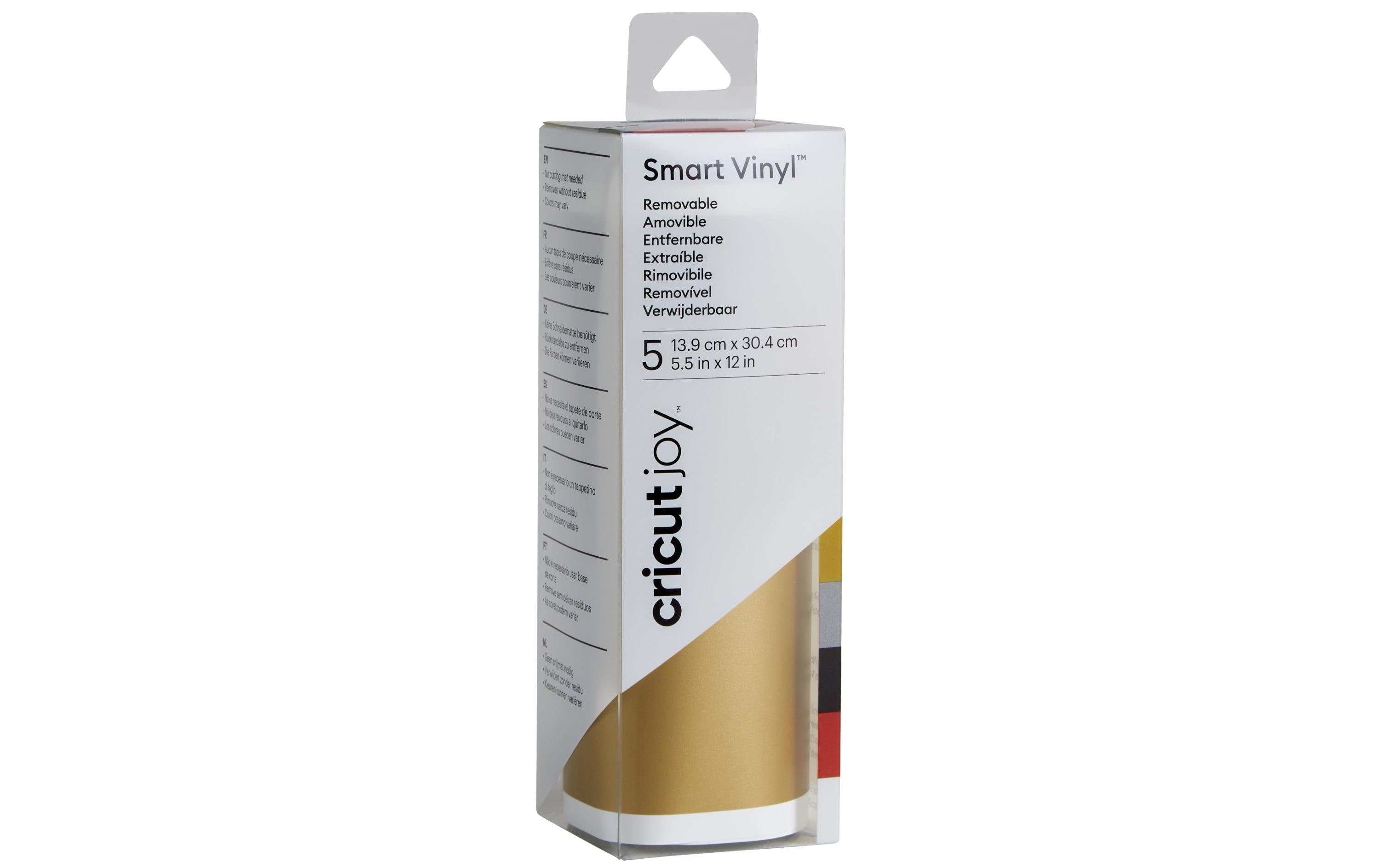 Cricut, Vinylfolie Joy Ablösbar, Mehrfarbi