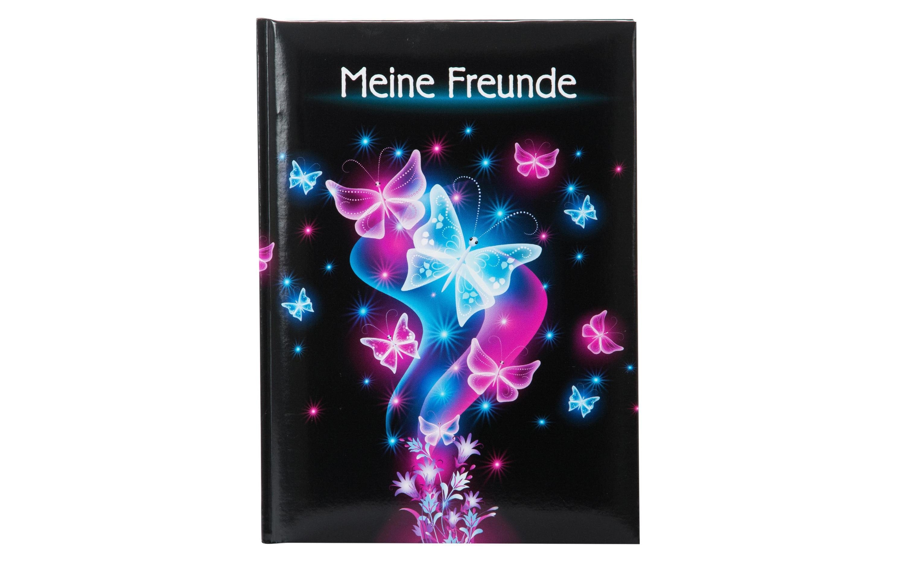 Goldbuch, Freundebuch Schmetterling