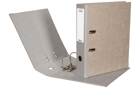 Biella, Bundesordner A4 7 cm, Beige/Grau