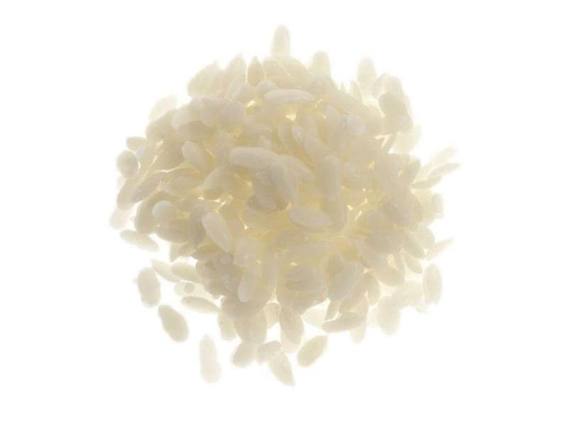 Glorex | Bienenwachs weiss 500 g | Ohne Zusatzstoffe, lebensmittelecht