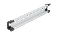 Delock Hutschiene 25cm, mit Schlitzlöcher