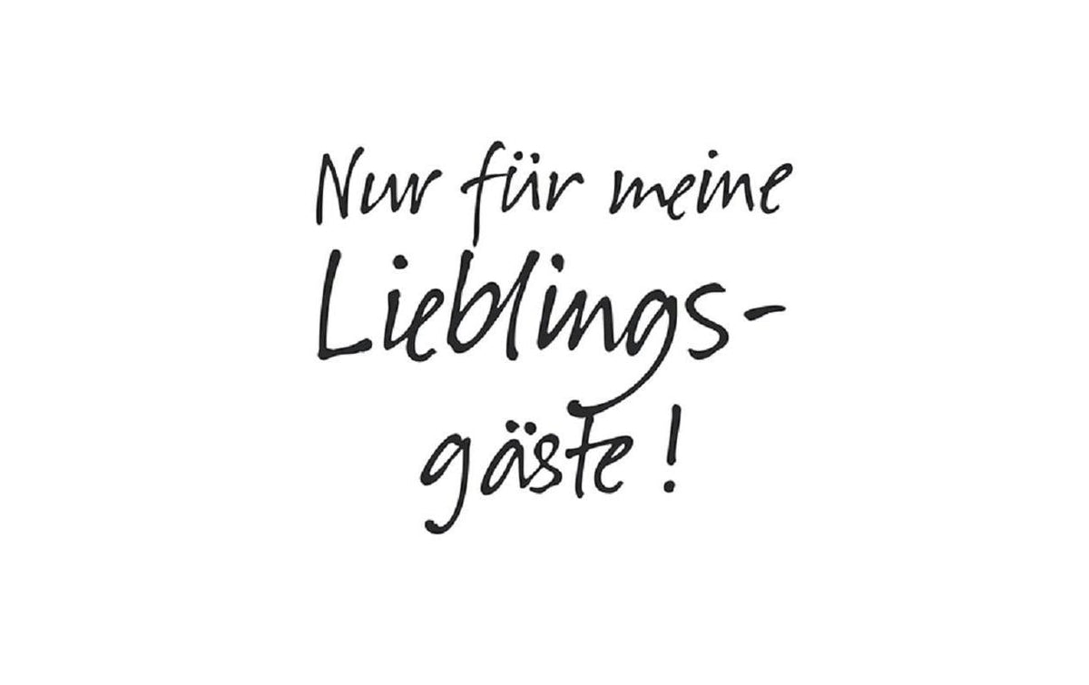 B+C Servietten Lieblingsgäste
